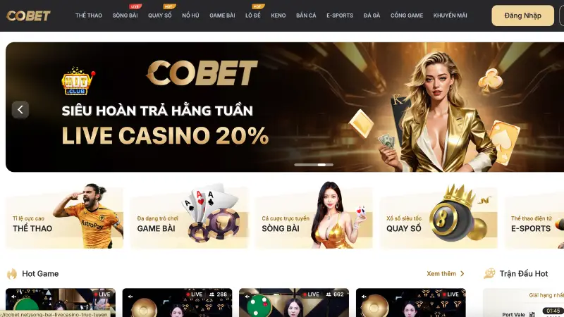 Giới thiệu sơ lược về nhà cái COBET