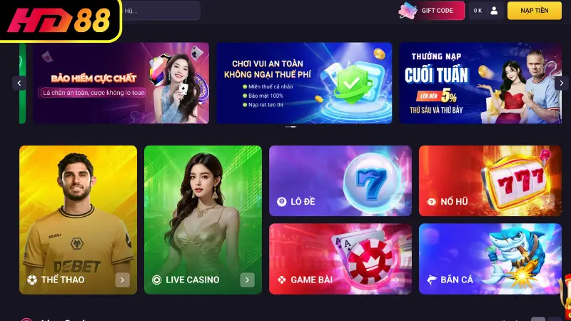 Kho game đa dạng và hấp dẫn