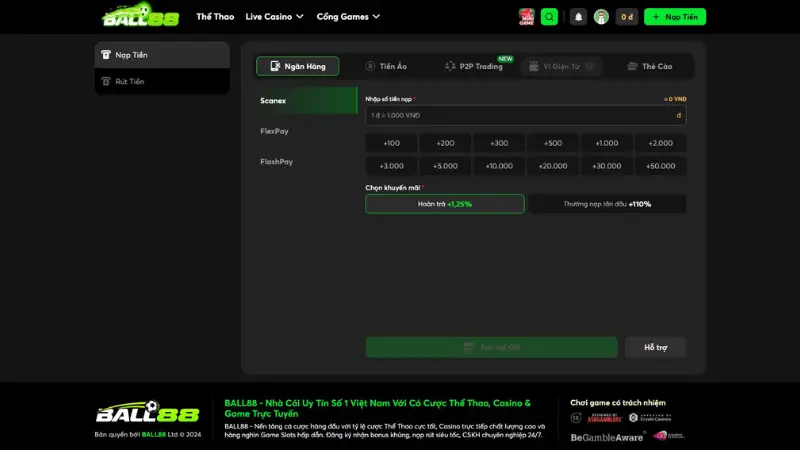 Ball88 đã xây dựng một giao diện thống nhất và dễ sử dụng hơn